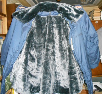 Куртка мужская, меховая подкладка и воротник отстегиваются, р-р 54-56, рост 180.. . фото 3