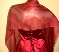 Платье вечернее 

Цвет: бордо

Ширина корсета – 35- 43 см (корсет регулирует. . фото 9