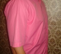 Рубашка мужская розовая на короткий рукав ТМ George Hormani

Состояние отлично. . фото 4