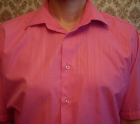 Рубашка мужская розовая на короткий рукав ТМ George Hormani

Состояние отлично. . фото 5