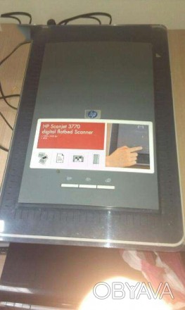 Цифровой планшетный сканер HP ScanJet 3770 в хорошем состоянии. К сканеру прилаг. . фото 1