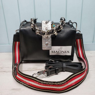 Стильная кожаная сумка Polina & Eiterou модель Malinus шикарного качества!

Вн. . фото 5