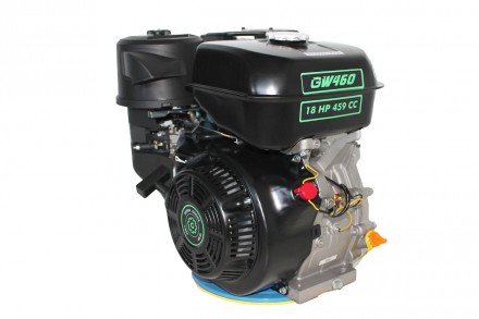 Двигатель бензиновый GrunWelt GW460F-S (18 л.с., шпонка)
Grunwelt GW 460F-S - мо. . фото 6