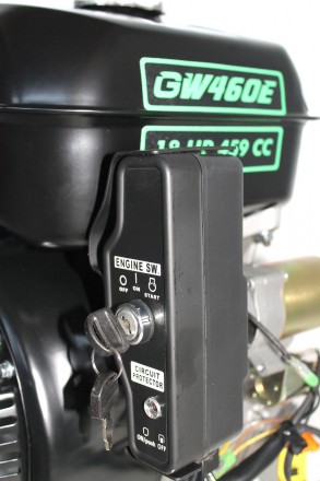 Двигатель бензиновый GrunWelt GW460FE-S (18 л.с., шпонка)
Grunwelt GW460FE-S - м. . фото 8