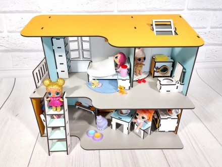 Двухэтажный Пляжный Домик - это современный, яркий, функциональный домик с лестн. . фото 3
