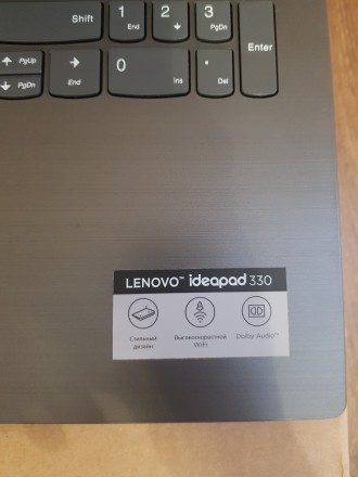Ноутбук Lenovo IdeaPad 330-15IGM Onyx Black, Экран 15.6" / Intel Celeron N4000 (. . фото 3
