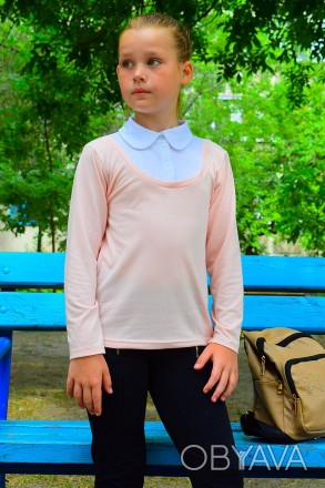 Блуза школьная "Ариэль"

Модель выполнена из однотонной фуликры. Очень мягкая . . фото 1