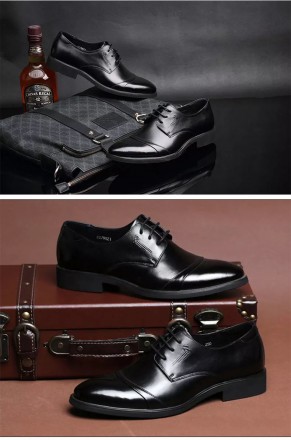 Продам шикарні нові, шкіряні фірмові туфлі від Arrmii&Romoa. Для ділової людини . . фото 4