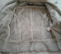 Продам куртку на искусственном меху,имитация дублёнки,р.34(по бирке),на наш приб. . фото 3