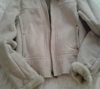 Продам куртку на искусственном меху,имитация дублёнки,р.34(по бирке),на наш приб. . фото 8