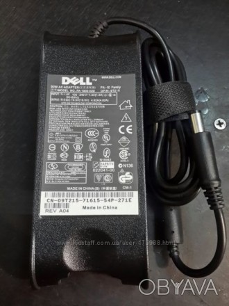 Dell 19,5V 3,34 ампер Блок живлення
Зарядний пристрій/Блок живлення DELL 19,5V . . фото 1