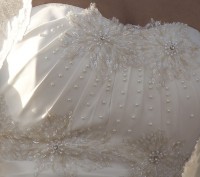 Продам Хорошее качественное Свадебное платье,производство Польша. Размер 42-46, . . фото 7