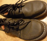 Туфли ботинки Jack Morgan кожаные на текстильной подкладке под замшу, стелька 26. . фото 3