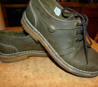 Туфли ботинки Jack Morgan кожаные на текстильной подкладке под замшу, стелька 26. . фото 2