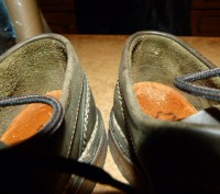 Туфли ботинки Jack Morgan кожаные на текстильной подкладке под замшу, стелька 26. . фото 9