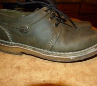 Туфли ботинки Jack Morgan кожаные на текстильной подкладке под замшу, стелька 26. . фото 11