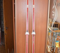 Лыжи Kastle, оригинал (пластиковые), длинна 210 см с классическими креплениями н. . фото 3
