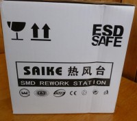Продам новую 100% оригинальную паяльную станцию Saike 852D++ с держателем для фе. . фото 13