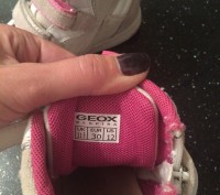 Ботинки на девочку Geox,в хорошем состоянии,носили пару месяцев. . фото 5