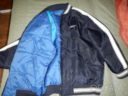 двухсторонняя куртка в отличном состоянии, рукав от горловины-76см, ширина-72см,. . фото 1