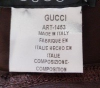 Дуже стильні і красиві лосіни Gucci.Розмір S.Виробництво Італія.Колір коричневий. . фото 4