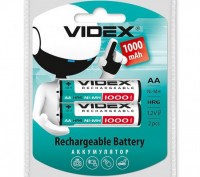 Аккумуляторы Videx HR6/AA 1000mAh double blister/2pcs8
Цена указана за 2шт.
Ni. . фото 2