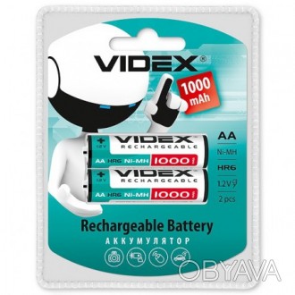 Аккумуляторы Videx HR6/AA 1000mAh double blister/2pcs8
Цена указана за 2шт.
Ni. . фото 1
