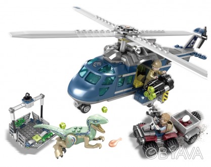 Детский конструктор JVToy 25001 Миссия «Спасти динозавра» понравится всем малень. . фото 1