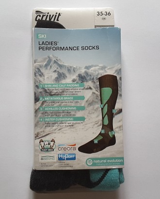 Суперноски для катания на лыжах 35 - 36 размер от немецкого бренда Crivit для ак. . фото 2