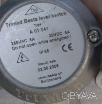 Реле уровня Trimod Besta, модель A01041, имеет боковой тип, подходящий для работ. . фото 1