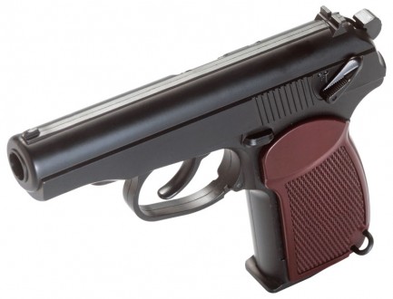KWC (KWC ПМ)- копия популярного пистолета Макарова. Предназначен для спортивно-т. . фото 3