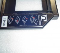 Caddy карман sata для установки в ноутбук второго sata винчестера или SSD накопи. . фото 7