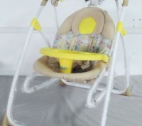 Кресло-качалка отлично подойдет для новорожденного малыша. Мягкий дополнительный. . фото 3