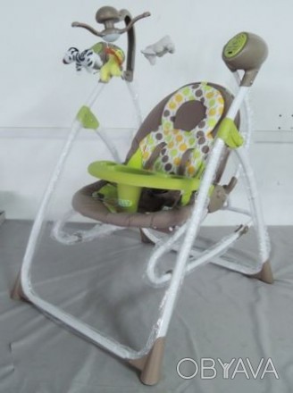 Кресло-качалка отлично подойдет для новорожденного малыша. Мягкий дополнительный. . фото 1