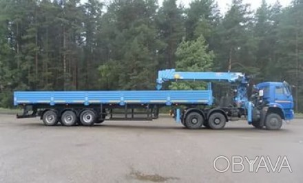 Автомобильные грузоперевозки длинных грузов весом до 40 тонн по Киеву, Киевской . . фото 1