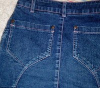 джинсовая юбка Kenzo девочке 6-7 лет, отличное состояние. длина по боковому шву . . фото 4