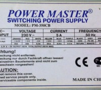 Блок питания Power Master PM-350CB (350Вт, 120мм)

- Система охлаждения: тихий. . фото 3