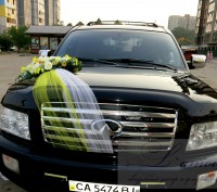 Декор автомобиля на свадьбу. Широкий выбор украшений, разная цветовая гамма, ком. . фото 10