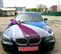 Декор автомобиля на свадьбу. Широкий выбор украшений, разная цветовая гамма, ком. . фото 9