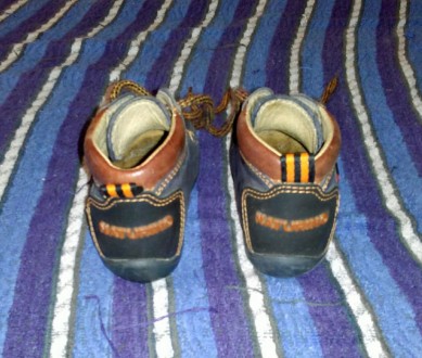Продам ботинки детские bambino (Италия ) б/у кожаные в отличном состоянии, 22раз. . фото 3