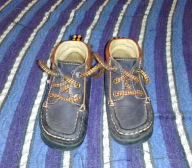 Продам ботинки детские bambino (Италия ) б/у кожаные в отличном состоянии, 22раз. . фото 2