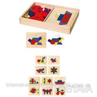 Эта игра отлично походит для знакомства ребенка с формами и цветами, а также спо. . фото 1