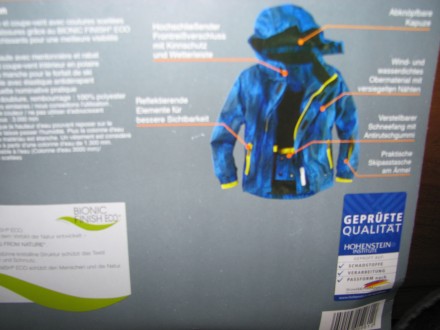 Детские и подростковые куртки   CRIVIT® SPORTS   производства  Германия   
Ткан. . фото 6