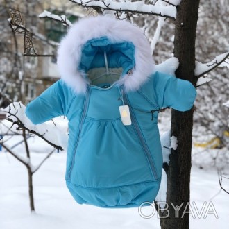 Детский зимний мешок — комбинезон это современная удобная теплая одежда, предназ. . фото 1