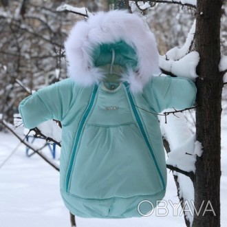 Детский зимний мешок — комбинезон это современная удобная теплая одежда, предназ. . фото 1