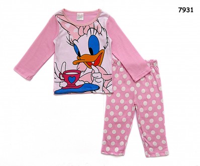 Пижама Minnie Mouse, Daisy для девочки
Состав: 100% хлопок. 
Размеры:
95 см: . . фото 3