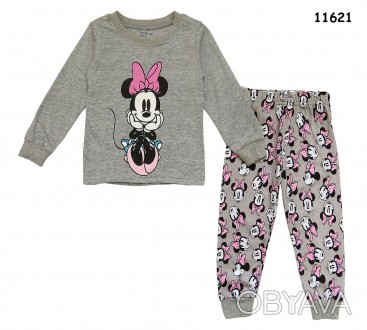 Пижама Minnie Mouse для девочки
На кофте принт с Минни. Состав: 100% хлопок.
Р. . фото 1