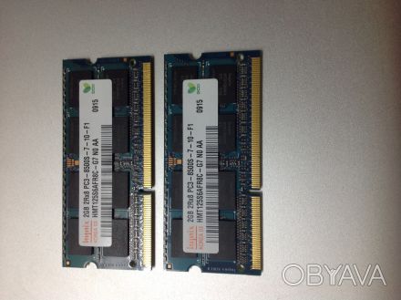 Модули памяти Hynix 4Gb (2x2Gb) поддерживающию частоту SO-DIMM (1066 МГц), что р. . фото 1