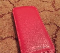 Чехол Vetti Craft HTC One M8 пошит из натуральной, качественной кожи, внутренняя. . фото 4