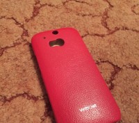 Чехол Vetti Craft HTC One M8 пошит из натуральной, качественной кожи, внутренняя. . фото 5
